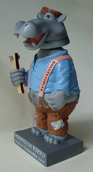 Hoodlum Hippo Bobble Head (Right)