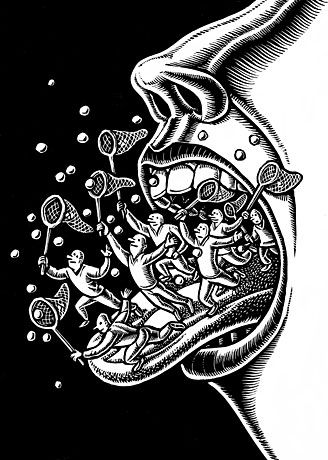 Welcome to your Brain: Taste (Both the nose and the tongue rely on 'receptors' to snag little bits of smelly stuff, and start the analysis...)